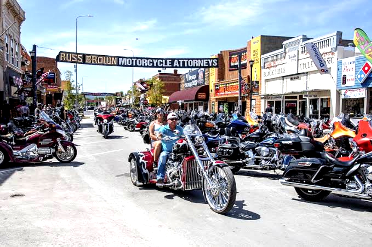 Sturgis Motorcycle Rally Budweiser"