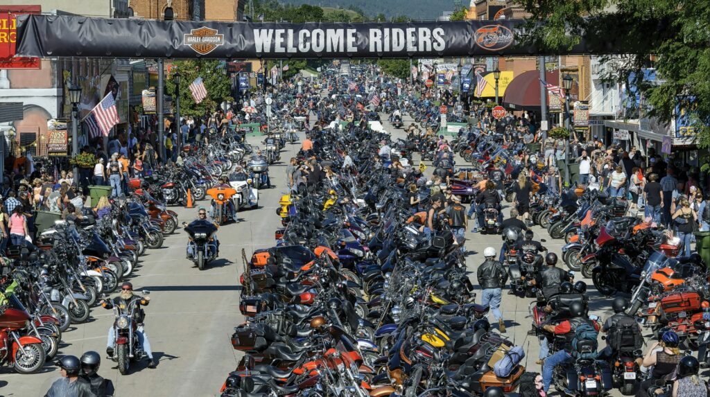 Sturgis Motorcycle Rally Budweiser"